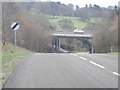 Bridge crossing the B5429 near Rhuallt