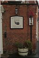 Old-style road sign, Lichfield Street, Stourport-on-Severn