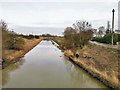 Gone fishing in the Louth Canal at Tetney Lock