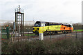 Class 70 locomotive at Ford, Bridgend sidings