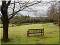 TQ5837 : Lower Rose Garden, Kent & Sussex Crematorium by Stephen McKay