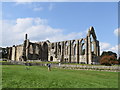 SE0754 : Ruin of St Mary's priory, Bolton Abbey by Bill Harrison