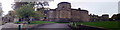SD9951 : Panoramic view of Skipton Castle by Phil Champion