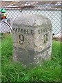 Old Milestone by the A77, Dipple, Kirkoswald parish