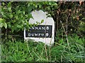 Old Milestone by the B724, Ruthwell parish