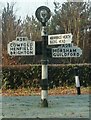 Old Direction Sign - Signpost by the A281, Mannings Heath