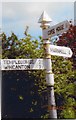 Old Direction Sign - Signpost by the A357, Henstridge parish