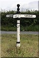 Old Direction Sign - Signpost by Coach Road, Ashtons-Cross