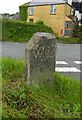 Old Guide Stone by the B3212, Woodman