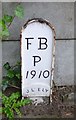 Old Boundary Marker by the A1003, Woodhouse Road, Finchley parish