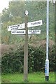 Old Direction Sign - Signpost by Beckland Hill, East Markham