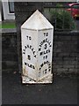 Old Milepost by the B4308, Bryncaerau, Trimsaran