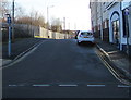 One-way signs, Station Road, Abercynon