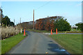 TM0629 : Home Farm Lane at turn for Badliss Hall Lane by Robin Webster