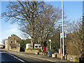 The A689 at the west end of St. John