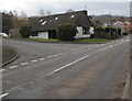 Junction at the northern end of Parc Pentre, Mitchel Troy