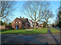 Houses on Ashford Road, B377