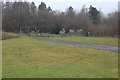 Playground at campsite, Dare Valley Country Park