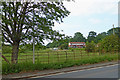 Pasture near Copthorne in Cheshire