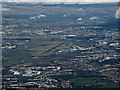 Glasgow Airport from the air