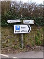 Old Direction Sign - Signpost by Bullen STreet, Thorverton