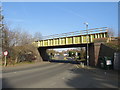 TQ2568 : Railway bridge near Morden by Malc McDonald