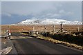 NC5224 : A836, cattle grid and Ben Klibreck by Alan Reid