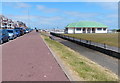 Pavilion and bowling green at Great Yarmouth