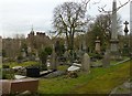 SK3435 : Derby Old Cemetery, view from the south west by Alan Murray-Rust