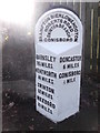 Old Milestone by the A6023, Doncaster Road, Conisbrough