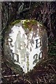 NZ0287 : Old Milestone by the B6342, south of Hartington Road End, Rothley parish by IA Davison