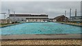 SU4802 : Swimming Pool and Sopwith Hangar, Calshot Activities Centre by Phil Champion