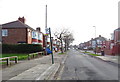 Bus stop on Chester Road, Redcar