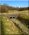 Dry stream bed in Bedlinog