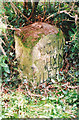 Old Milestone by the B4568, Aelbryn, Llanwnog, Caersws parish