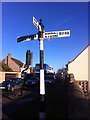 Old Direction Sign - Signpost by the B1188, High Street, Branston