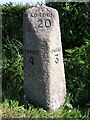 Old Milestone by the A414, Epping Road, Bovinger