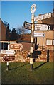 Old Direction Sign - Signpost by the A686, Eden Straits, Langwathby