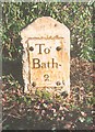 Old Milestone by Lansdown Road, Bath