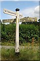 Old Direction Sign - Signpost by Hanging Birch Lane, Heathfield and Waldron parish