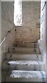 SU4802 : Stairs in the keep at Calshot Castle by Phil Champion
