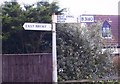 Direction Sign - Signpost on the B3140 at Brent Knoll