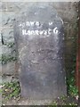 Old Milestone by the B5106, Tal-y-bont, Caerhun parish