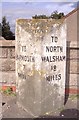 Old Milestone by the A149, Main Road, Rollesby Bridge