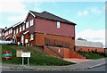 New housing development (2017) in Upper Broomgrove Road