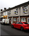 ST0889 : Three For Sale boards, Park Street, Treforest by Jaggery
