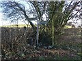 Worcestershire signpost, Forge Crossing