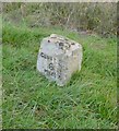 Old Milestone, A417, Church Lane, South of Corse