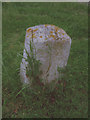 Old Milestone by the former B2097, Old Chatham Road, Sandling