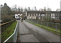 Across Castle Bridge over the River Taff, Treforest